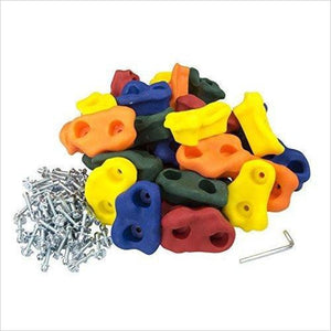 Large Kids Rock Climbing Holds (30 pcs) - Gifteee. Find cool & unique gifts for men, women and kids