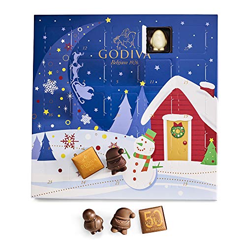 Gourmet Chocolate Advent Calendar from Godiva Chocolatier - Gifteee Unique & Unusual gifts, Cool gift ideas