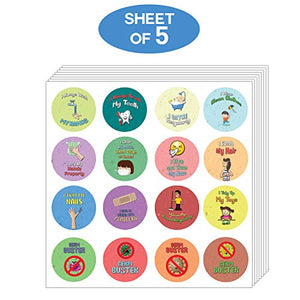 Hygiene Reminder Stickers for Kids - Gifteee. Find cool & unique gifts for men, women and kids