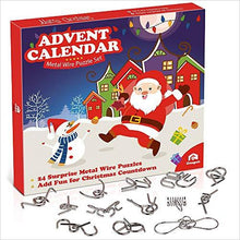 Load image into Gallery viewer, Wire Puzzle Toys Advent Calendar 2019 - Gifteee. Find cool &amp; unique gifts for men, women and kids
