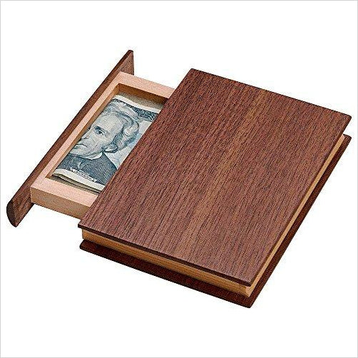 Mini Book Money Box Brainteaser Puzzle - Gifteee. Find cool & unique gifts for men, women and kids