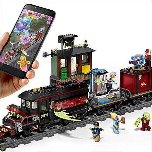 LEGO Hidden Side Ghost Train Express - Interactive Augmented Reality Playset - Gifteee Unique & Unusual gifts, Cool gift ideas