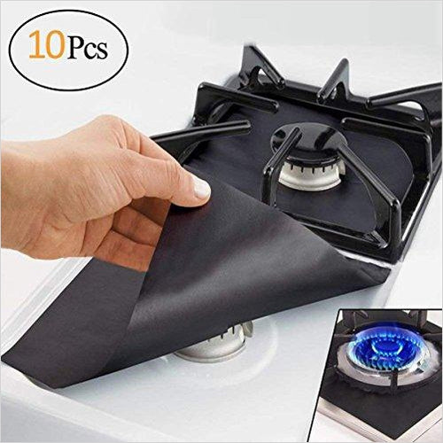 Stove Burner Covers Protector - Easy Cleaning - Gifteee Unique & Unusual gifts, Cool gift ideas