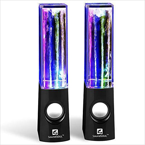Water Dancing Speakers - Gifteee. Find cool & unique gifts for men, women and kids