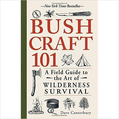 Bushcraft 101: A Field Guide to the Art of Wilderness Survival - Gifteee Unique & Unusual gifts, Cool gift ideas