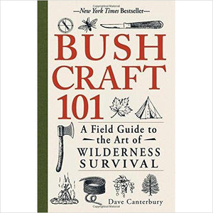 Bushcraft 101: A Field Guide to the Art of Wilderness Survival - Gifteee. Find cool & unique gifts for men, women and kids
