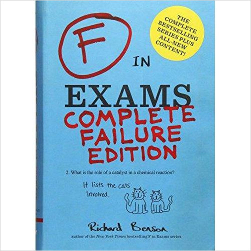 F in Exams: Complete Failure Edition - Gifteee. Find cool & unique gifts for men, women and kids