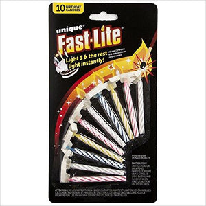 Fast Lite Birthday Candles - Gifteee. Find cool & unique gifts for men, women and kids