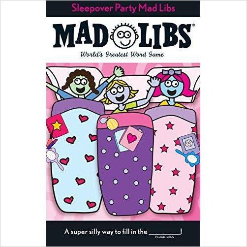 Sleepover Party Mad Libs - Gifteee. Find cool & unique gifts for men, women and kids