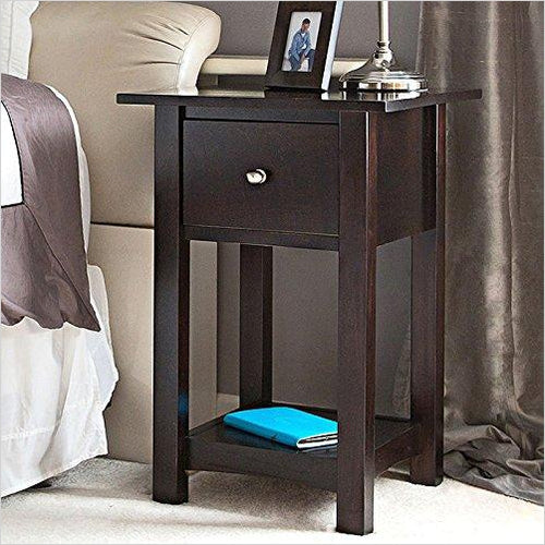 Night Stand with Hidden Firearm Safe - Gifteee. Find cool & unique gifts for men, women and kids