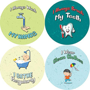 Hygiene Reminder Stickers for Kids - Gifteee. Find cool & unique gifts for men, women and kids
