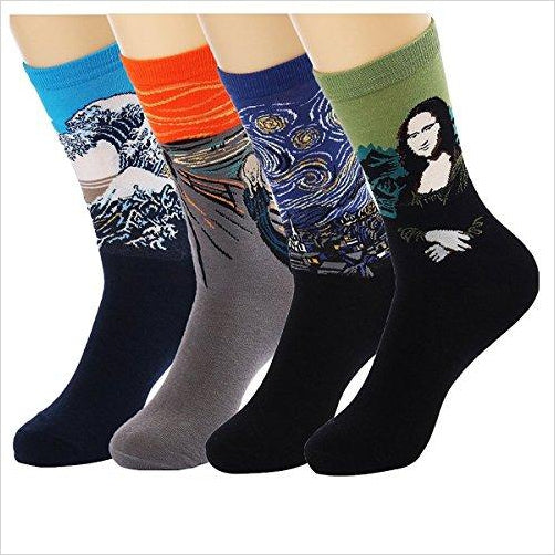 Art Socks - Gifteee Unique & Unusual gifts, Cool gift ideas