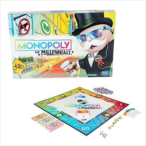 Monopoly for Millenials Board Game - Gifteee Unique & Unusual gifts, Cool gift ideas