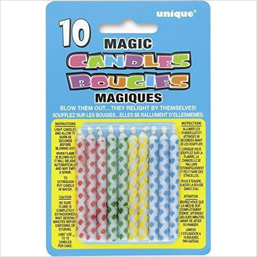 Magic Relighting Trick Birthday Candles - Gifteee Unique & Unusual gifts, Cool gift ideas