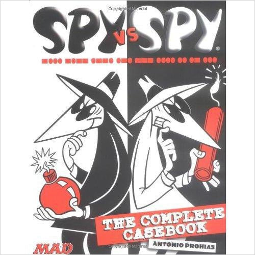 Spy Vs. Spy: The Complete Casebook - Gifteee. Find cool & unique gifts for men, women and kids