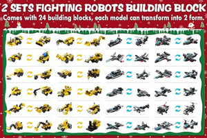 STEM Robot Building Blocks Countdown Calendar