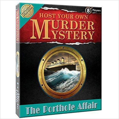 Murder Mystery Game Kit - The Porthole Affair - Gifteee Unique & Unusual gifts, Cool gift ideas