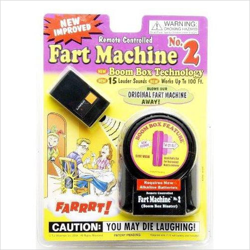 Remote Control Fart Machine - Gifteee Unique & Unusual gifts, Cool gift ideas