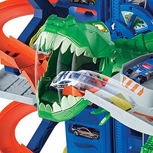 Load image into Gallery viewer, Hot Wheels City Robo T-Rex Ultimate Garage
