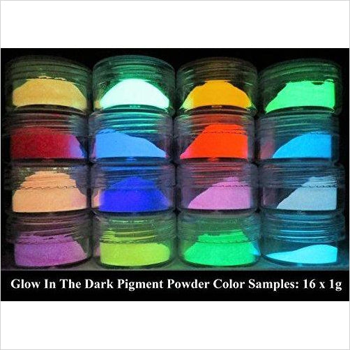 GLOW IN THE DARK PIGMENT POWDER. LONG LASTING - Gifteee Unique & Unusual gifts, Cool gift ideas