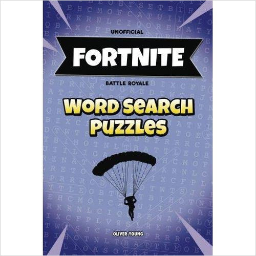Fortnite: Word Search Puzzles (Fortnite Battle Royale Book) - Gifteee. Find cool & unique gifts for men, women and kids