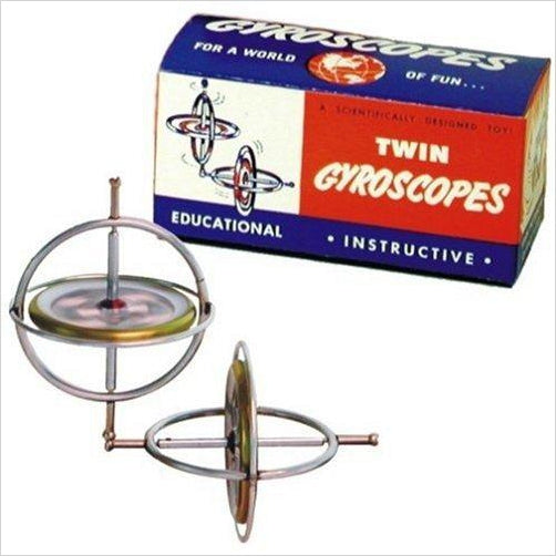 Gyroscope Twin Pak - Gifteee. Find cool & unique gifts for men, women and kids