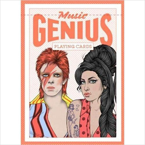 Genius Musicians Playing Cards - Gifteee Unique & Unusual gifts, Cool gift ideas