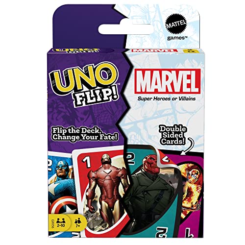 UNO FLIP Marvel Card Game - Gifteee Unique & Unusual gifts, Cool gift ideas