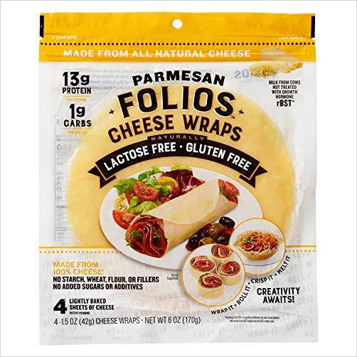 All natural 100% Parmesan Cheese Wraps - Gifteee. Find cool & unique gifts for men, women and kids