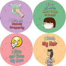 Load image into Gallery viewer, Hygiene Reminder Stickers for Kids - Gifteee. Find cool &amp; unique gifts for men, women and kids
