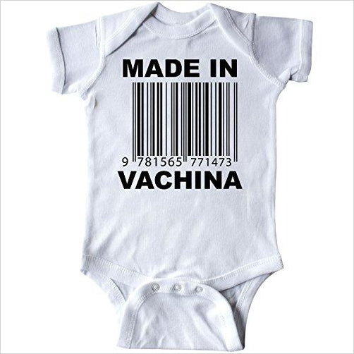 Funny Baby Suit - Made In Vachina - Gifteee Unique & Unusual gifts, Cool gift ideas