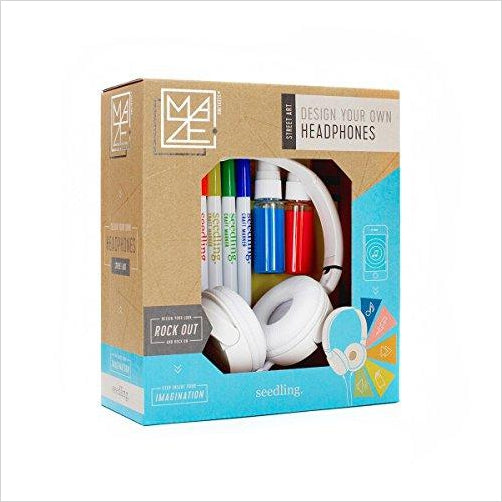 Design Your Own Headphones: Street Art Style Activity Kit - Gifteee Unique & Unusual gifts, Cool gift ideas