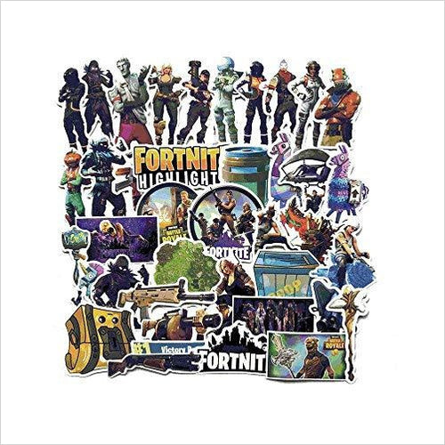 Fornite Stickers, 40Pcs - Gifteee Unique & Unusual gifts, Cool gift ideas