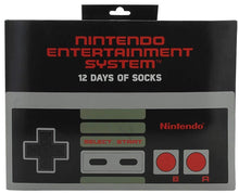 Load image into Gallery viewer, Nintendo Calendar 12 Days of Socks Box - Gifteee. Find cool &amp; unique gifts for men, women and kids
