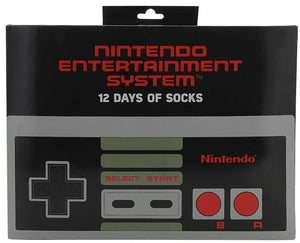 Nintendo Calendar 12 Days of Socks Box - Gifteee. Find cool & unique gifts for men, women and kids