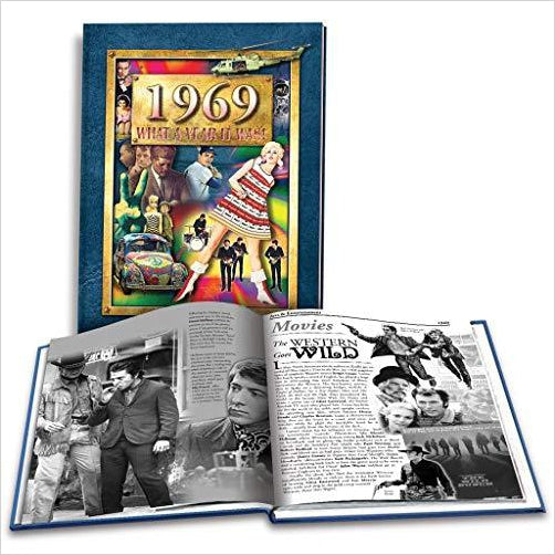 50th Birthday Gift Idea -1969 What A Year it Was - Gifteee. Find cool & unique gifts for men, women and kids