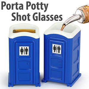 Potty Shot Glasses