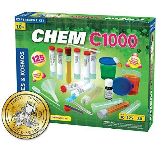 CHEM C1000 (Chemistry Set) - Gifteee Unique & Unusual gifts, Cool gift ideas