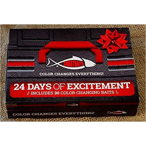 Advent Calendar Fishing Christmas Countdown 24 Days Fishing Lures