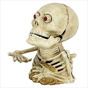 Hungry Skeleton Mechanical Coin Bank - Gifteee. Find cool & unique gifts for men, women and kids