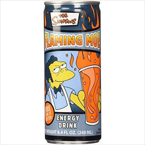 The Simpsons Flaming Moe Energy Drink - Gifteee Unique & Unusual gifts, Cool gift ideas