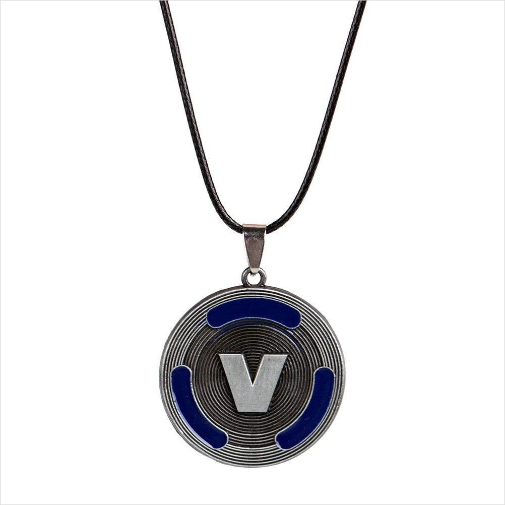 V Bucks Necklace - Gifteee Unique & Unusual gifts, Cool gift ideas