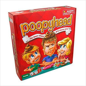 Poopyhead Card Game - The Game Where Number 2 Always Wins! - Gifteee. Find cool & unique gifts for men, women and kids