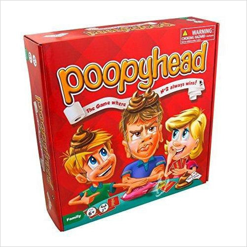 Poopyhead Card Game - The Game Where Number 2 Always Wins! - Gifteee Unique & Unusual gifts, Cool gift ideas