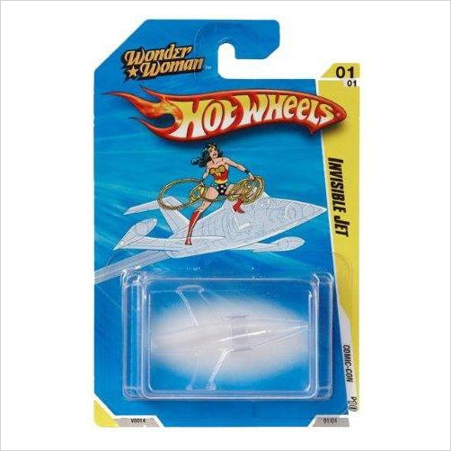 Hot Wheels - Wonder Woman Invisible Jet Vehicle - RARE Collectible - 2010 SDCC Exclusive - Gifteee. Find cool & unique gifts for men, women and kids