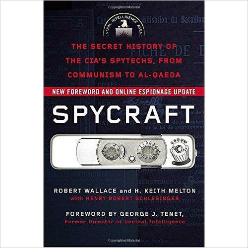 Spycraft: The Secret History of the CIA's Spytechs, from Communism to Al-Qaeda - Gifteee Unique & Unusual gifts, Cool gift ideas