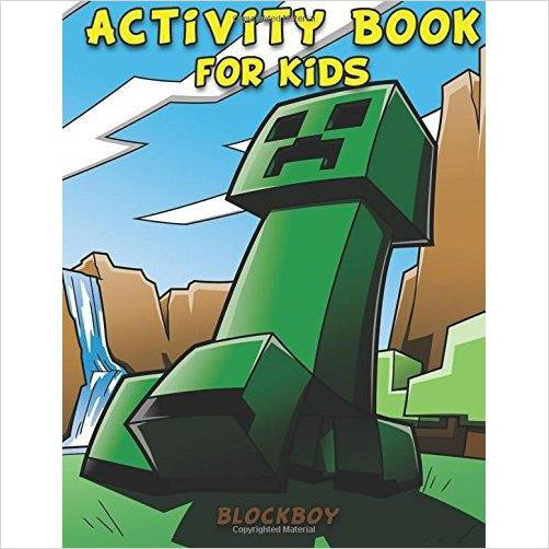 Activity Book for Kids: Fun Minecraft Activity Pages - Coloring Pages, Dot-to-Dots, Puzzles & More! - Gifteee Unique & Unusual gifts, Cool gift ideas