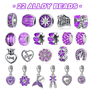 Purple Jewelry 24 Days Christmas Countdown