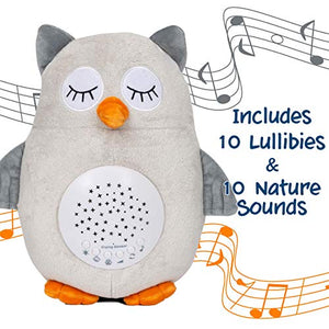 Cry Detector Plush, Lullabies, White Noise Machine & Light Projector - Gifteee Unique & Unusual gifts, Cool gift ideas