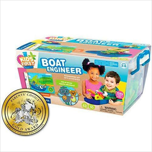 Kids First Boat Engineer Science Kit - Gifteee. Find cool & unique gifts for men, women and kids